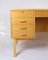 Danish Desk Made in Beechwood, 1960s 2