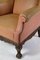 Chesterfield High Flap Chair in Brown Leather, 1920s, Image 7