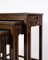 Chinese Side Tables in Mahogany, 1930s, Set of 4, Image 8