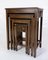 Chinese Side Tables in Mahogany, 1930s, Set of 4, Image 3