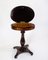 Oval Sewing Table in Mahogany, 1890s, Image 8