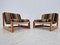 Fauteuils Mid-Century en Pin, Danemark, 1960s, Set de 2 3