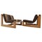 Mid-Century Lounge Chairs in Pinewood, Denmark, 1960s, Set of 2, Image 2