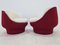 Lounge Chairs and Coffee Table, France, 1970s, Set of 3 13