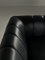 Black Leather Sofa from Joris 4