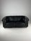 Black Leather Sofa from Joris 8