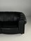 Black Leather Sofa from Joris 9