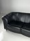 Black Leather Sofa from Joris 11