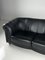 Black Leather Sofa from Joris, Image 11