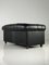 Black Leather Sofa from Joris, Image 2