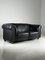 Black Leather Sofa from Joris 6
