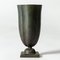 Scandinavian Modern Bronze Vase from GAB, 1930s, Image 1
