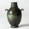 Scandinavian Modern Bronze Vase from GAB, 1930s, Image 1