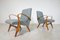 Fauteuils Mid-Century Modernes, République Tchèque, 1950s, Set de 2 3