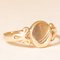 9 Karat Yellow Gold Signet Ring, 1974 7