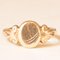 9 Karat Yellow Gold Signet Ring, 1974, Image 1