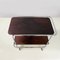 Italian Mid-Century Modern Wood and Metal Cart with Double Shelf, 1940s, Image 5