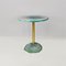 Italian Modern Brass and Ceramic Dining Table with Engraved Decor, 1980s 3