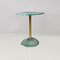 Italian Modern Brass and Ceramic Dining Table with Engraved Decor, 1980s 2