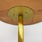 Italian Modern Brass and Ceramic Dining Table with Engraved Decor, 1980s 16