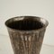 Handmade Art Deco Vase in Patinated Silver Plate, 1930s, Image 6