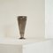 Handmade Art Deco Vase in Patinated Silver Plate, 1930s, Image 2