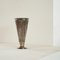 Handmade Art Deco Vase in Patinated Silver Plate, 1930s, Image 4