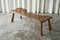 Live Edge Couchtisch aus Ulmenholz, 1950er 7