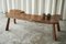 Live Edge Elm Wood Coffee Table, 1950s 10