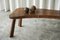 Live Edge Elm Wood Coffee Table, 1950s, Image 8