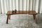 Live Edge Couchtisch aus Ulmenholz, 1950er 4