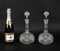 Antique Etched Glass Decanters and Stoppers, 19th Century, Set of 2, Image 8