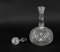 Antique Etched Glass Decanters and Stoppers, 19th Century, Set of 2, Image 6