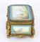 Antique French Sevres Porcelain and Ormolu Jewellery Casket, 19th Century 11