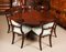 Antique William IV Loo Dining Table and Chairs 19th Century, Set of 7 2