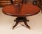 Tavolo da pranzo Guglielmo IV Loo antico con sedie, XIX secolo, set di 7, Immagine 4