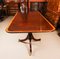 Regency Revival Crossbanded Dining Table, 1980s 4