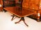 Regency Revival Crossbanded Dining Table, 1980s, Image 10