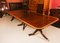 Regency Revival Crossbanded Dining Table, 1980s 8