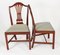 Shield Back Dining Chairs attributed to William Tillman, 1980s, Set of 8 2