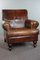 Vintage Sheepskin Leather Armchair 2