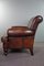 Vintage Sheepskin Leather Armchair, Image 6