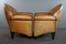 Sheep Leather Club Chairs by Bart van Bekhoven, Set of 2 3