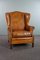 Sheep Leather Wing Chair, Image 1