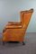 Sheep Leather Wing Chair 6