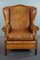 Sheep Leather Wing Chair 3