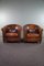 Club Chairs in Sheep Leather, Set of 2, Image 1