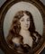 Miniatura di donna con capelli lunghi, XVIII secolo, Dipinto, Incorniciato, Immagine 2