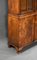 Queen Anne Style Burr Walnut Bookcase, 1920, Image 9