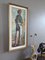 Standing Figure, 1950s, Oil on Board, Framed 5